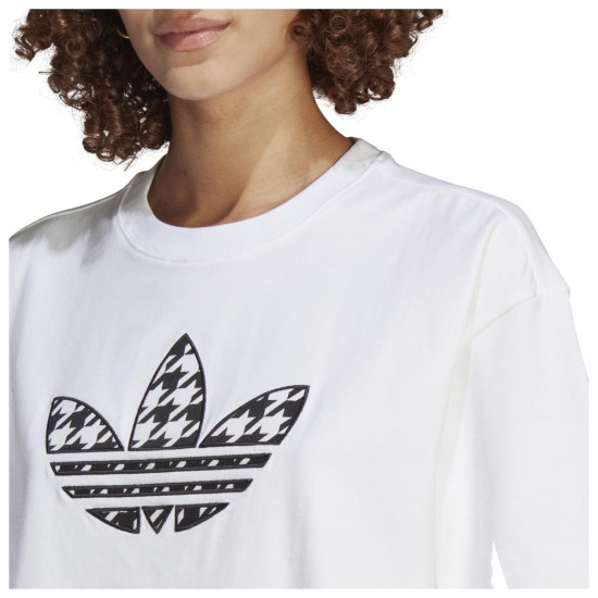 Adidas Γυναικεία κοντομάνικη μπλούζα Trefoil